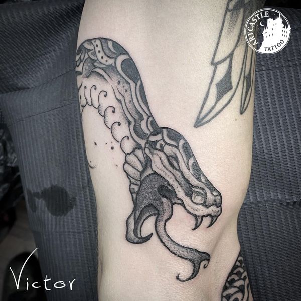 ArtCastleTattoo Tattoo ArtiestVictor Snake